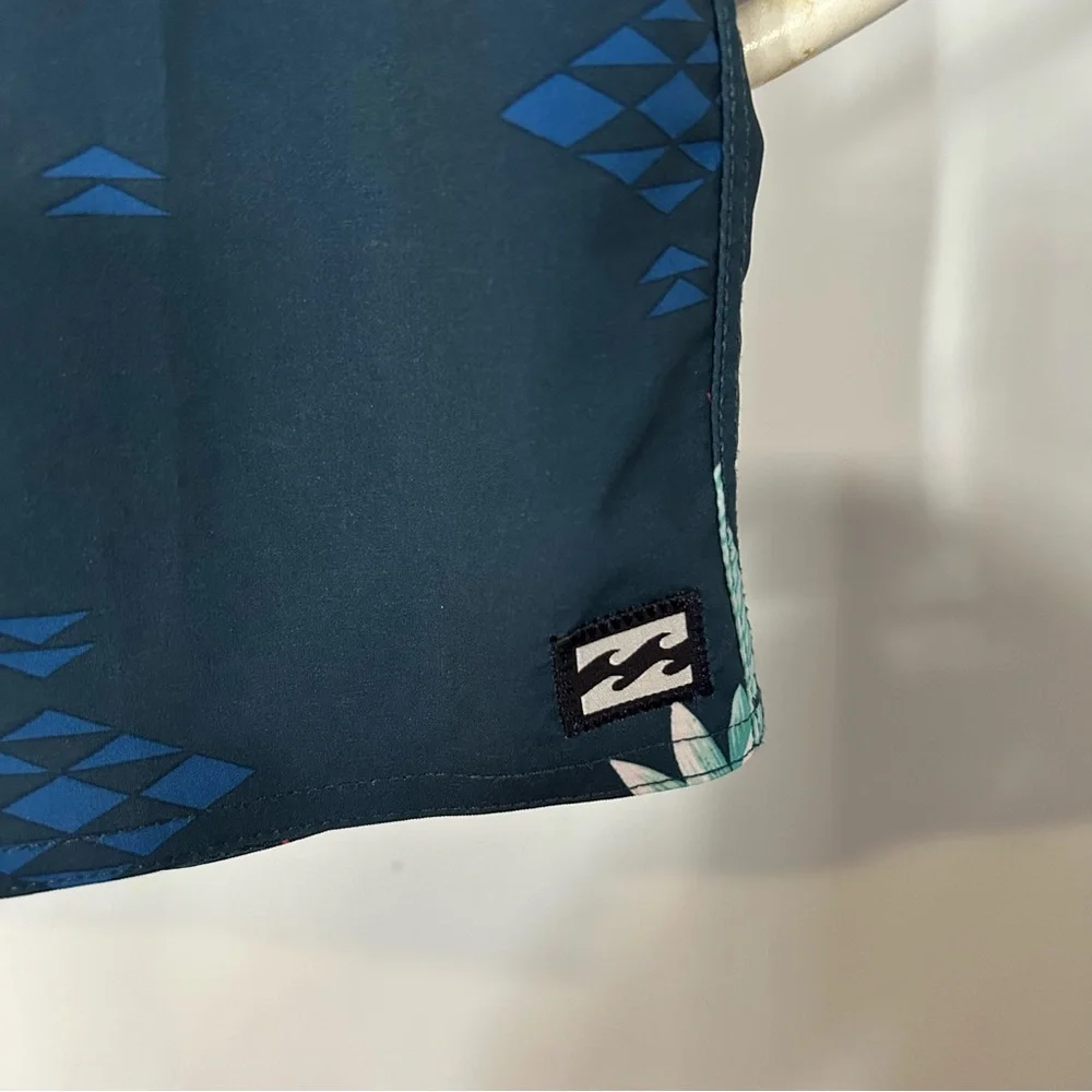 Billabong Boys Kids Youth 14 27 Sunday Pro Navy Pineapple  BoardShorts